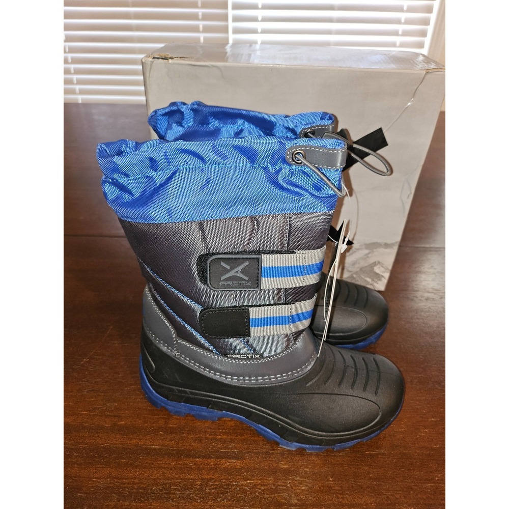 Arctix‎ Little Kid T Bar Winter Warm Dry Boot Nautical Blue Size US 2